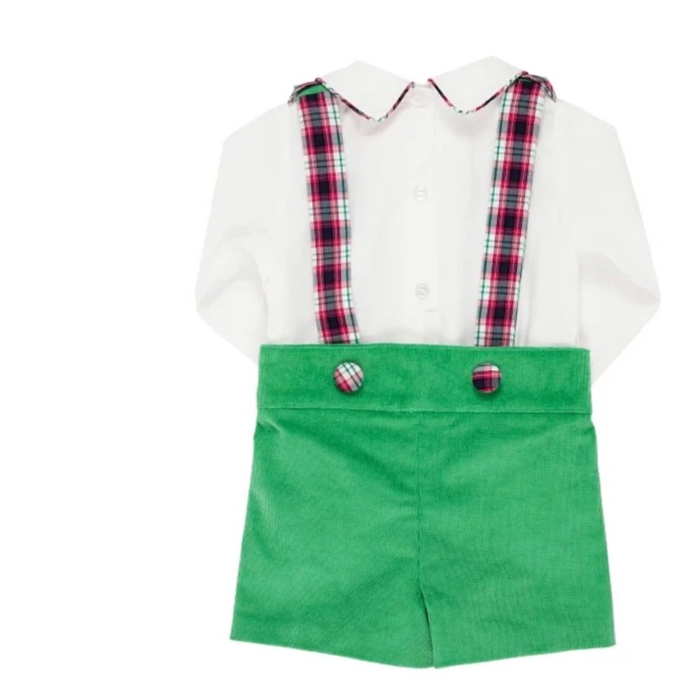 The Beaufort Bonnet Company Peabody Prep Short Set NWT Christmas Outfit